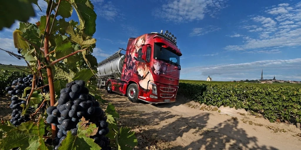 Réalisation de site pour Transports Jérôme Couvert